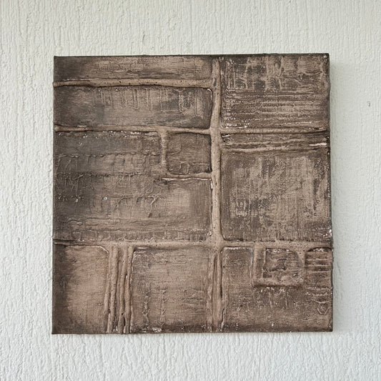 Japandi Wall Art – Earthy Sculptural Clay Wall Art