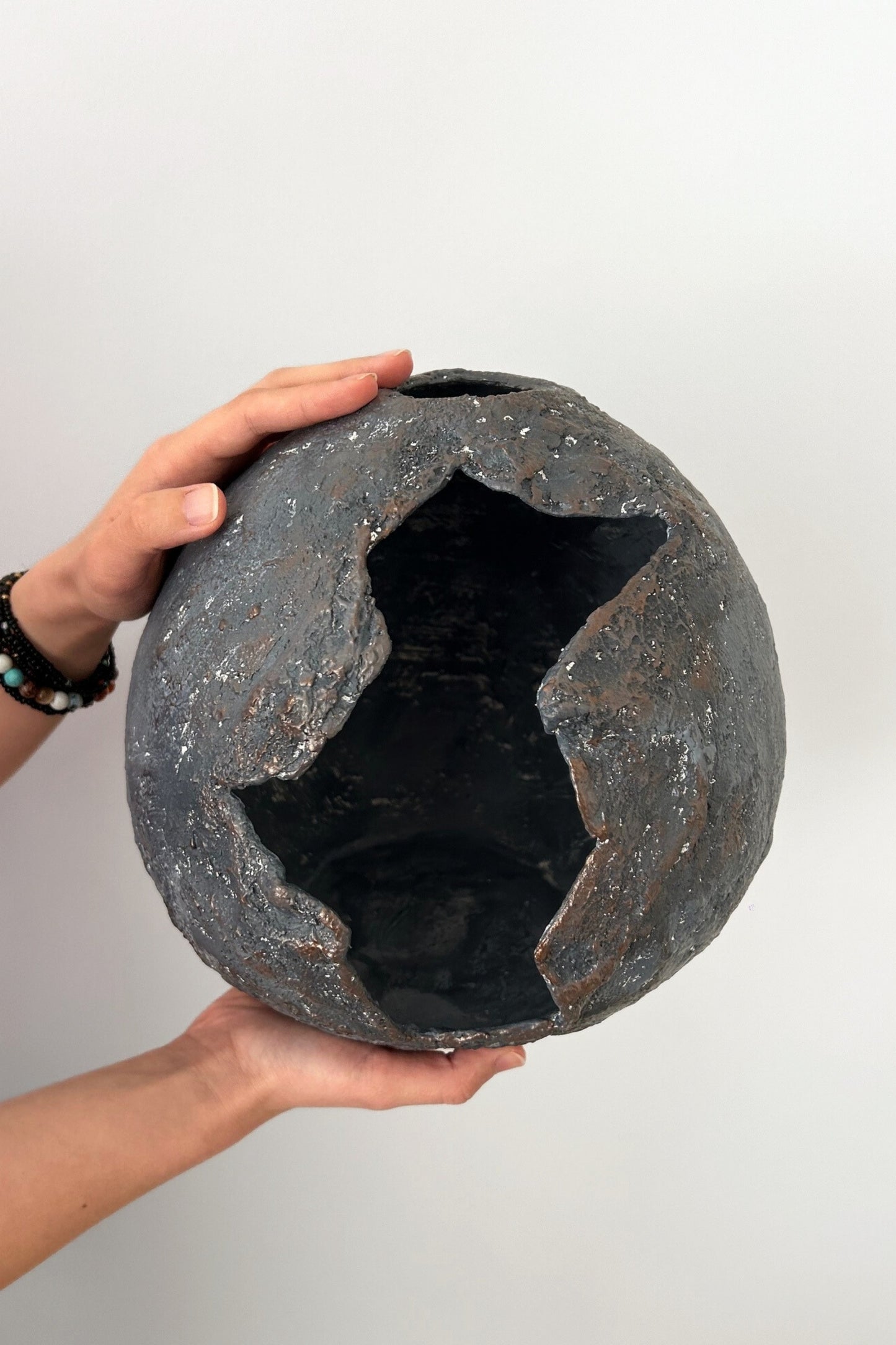 Wabi Sabi Vase – Handmade Earthy Textured Vase