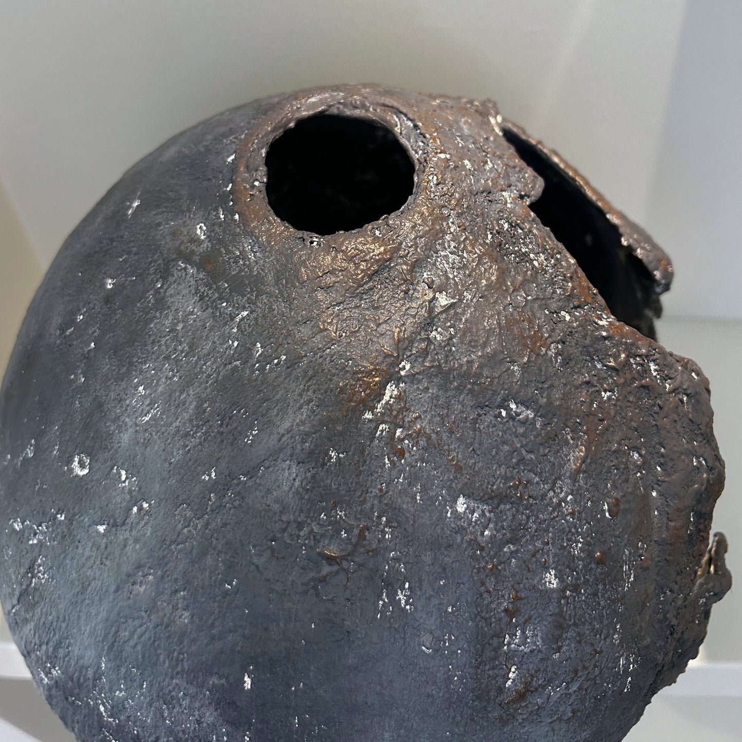 Wabi Sabi Vase – Handmade Earthy Textured Vase