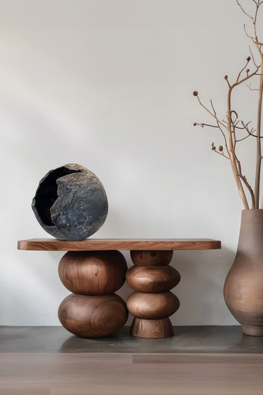 Wabi Sabi Vase – Handmade Earthy Textured Vase