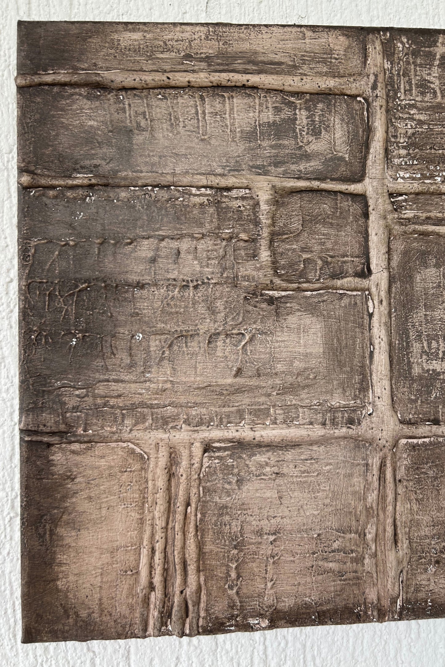 Japandi Wall Art – Earthy Sculptural Clay Wall Art